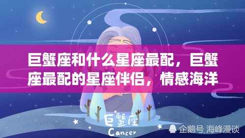 巨蟹座与最配星座伴侣,情感海洋中的和谐旋律探索